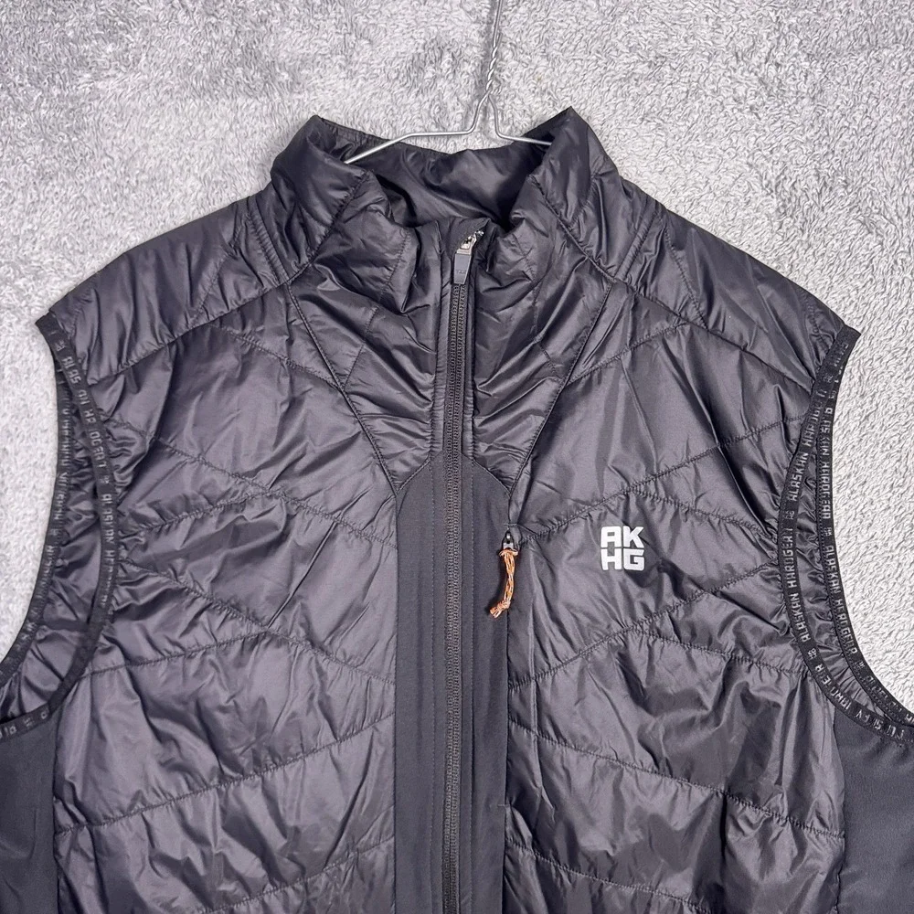 Alaskan Hardgear Vest Mens L Outer Limit Hybrid Full Zip Duluth Quilted Puffer